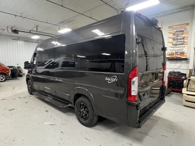 CUSTOM GOLF VAN UNIVERSITY CONVERSION VANS 9 PASSENGER GRANITE LUXURY TRAVEL TEAMS VEHICLE BY WALDOCH - 2026 RAM PROMASTER GALAXY - Image 17 of 18