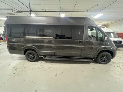 CUSTOM GOLF VAN UNIVERSITY CONVERSION VANS 9 PASSENGER GRANITE LUXURY TRAVEL TEAMS VEHICLE BY WALDOCH - 2026 RAM PROMASTER GALAXY - Image 5 of 18