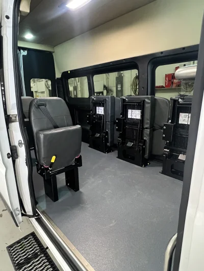2026 RAM PROMASTER - 10 PASSENGER MOBILITY - BRIGHT WHITE - GRAY SEATING - 2026 RAM PROMASTER MOBILITY - Image 8 of 18