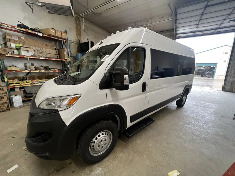 2026 Ram Promaster 2500 - Mobility Package - Bright White (PW7) Grey Seating by Waldoch Crafts