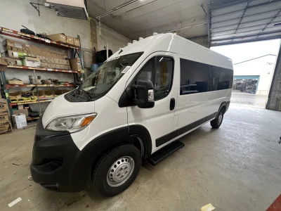 2026 RAM PROMASTER 2500 - MOBILITY PACKAGE - BRIGHT WHITE (PW7) GREY SEATING - 2026 RAM PROMASTER MOBILITY - Image 1 of 16