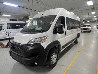 2026 RAM PROMASTER - 8 PASSENGER MOBILITY - BRIGHT WHITE - GRAY SEATING - 2026 RAM PROMASTER MOBILITY - Image 1 of 18