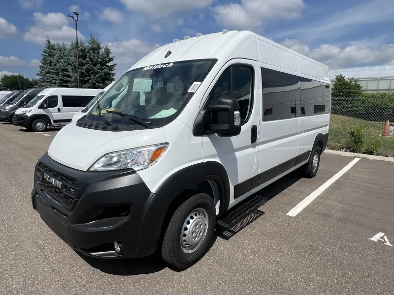 2026 Ram Promaster 2500 - Mobilty Package - Bright White (PW7) Gray Seating by Waldoch Crafts