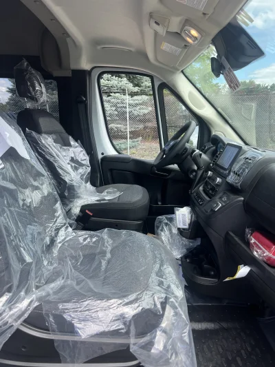 2026 RAM PROMASTER 2500 - MOBILITY PACKAGE - BRIGHT WHITE (PW7) - GREY SEATING - 2026 RAM PROMASTER MOBILITY - Image 6 of 19