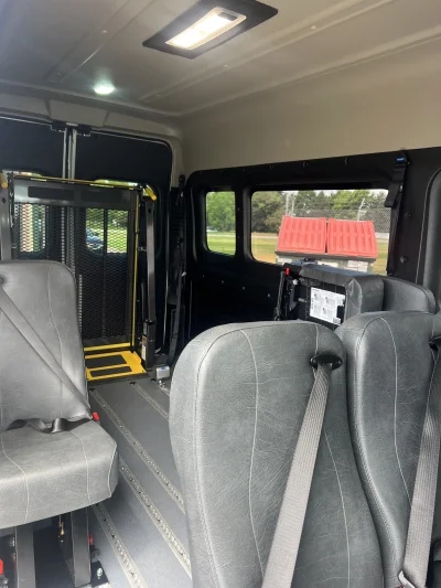 2026 RAM PROMASTER 2500 - MOBILITY PACKAGE - BRIGHT WHITE (PW7) - GREY SEATING - 2026 RAM PROMASTER MOBILITY - Image 9 of 19