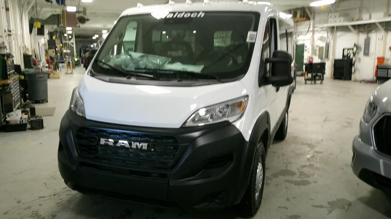 2026 Ram Promaster Shuttle 118 Low Roof 10 Passenger by Waldoch Crafts