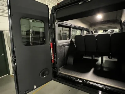 2026 RAM PROMASTER - 12 PASSENGER SHUTTLE - DIAMOND BLACK - BLACK ELEGANZA SEATING - 2026 RAM PROMASTER SHUTTLE - Image 11 of 17