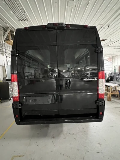 2026 RAM PROMASTER - 12 PASSENGER SHUTTLE - DIAMOND BLACK - BLACK ELEGANZA SEATING - 2026 RAM PROMASTER SHUTTLE - Image 12 of 17