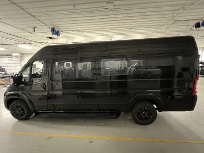 2026 RAM PROMASTER - 12 PASSENGER SHUTTLE - DIAMOND BLACK - BLACK ELEGANZA SEATING - 2026 RAM PROMASTER SHUTTLE - Image 14 of 17