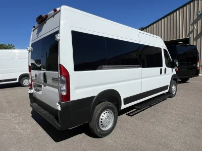2026 RAM PROMASTER 2500 - SHUTTLE PACKAGE - BRIGHT WHITE (PW7) GRAPHITE SEATING - 2026 RAM PROMASTER SHUTTLE - Image 13 of 18