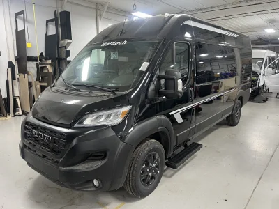 2026 RAM PROMASTER 159'' 9 PASSENGER - RENTAL PACKAGE - BLACK (PX8) - ROANOKE MEDIUM GRAPHITE - 2026 RAM PROMASTER SPECIALTY - Image 1 of 18