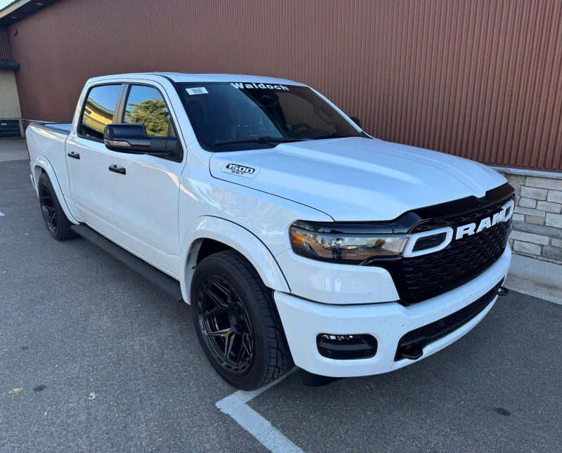2026 Waldoch Custom RAM 1500 Redline - White by Waldoch Crafts